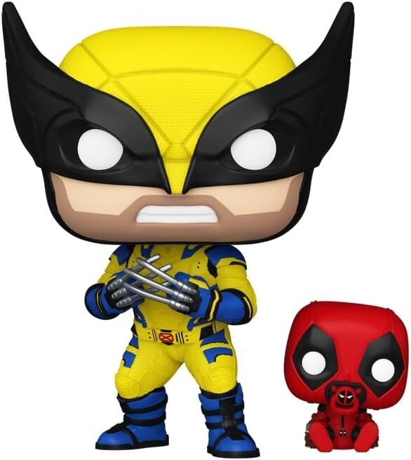 Фігурка Funko Marvel: Deadpool & Wolverine with Babypool Дедпул Росомаха фанко 1403 Фігурка Funko Marvel: Deadpool & Wolverine with Babypool Дедпул Росомаха фанко 1403