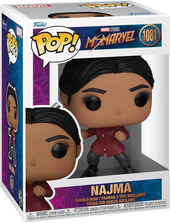 Фігурка Funko Marvel Television: Ms. Marvel Najma фанко Місс Марвел Наджма 1081 Фігурка Funko Marvel Television: Ms. Marvel Najma фанко Місс Марвел Наджма 1081