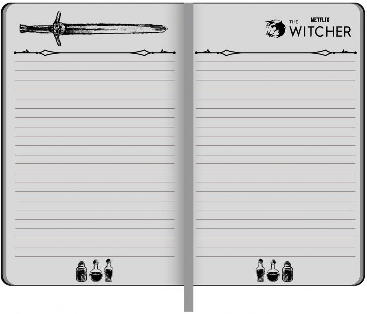 Блокнот Відьмак Netflix The Witcher - Grimoire Of A Witcher Journal Записна книжка Блокнот Відьмак Netflix The Witcher - Grimoire Of A Witcher Journal Записна книжка