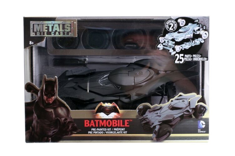 Фігурка Jada Toys Metals Die-Cast: DC COMICS 1:24 Batman Black Batmobile Model Kit