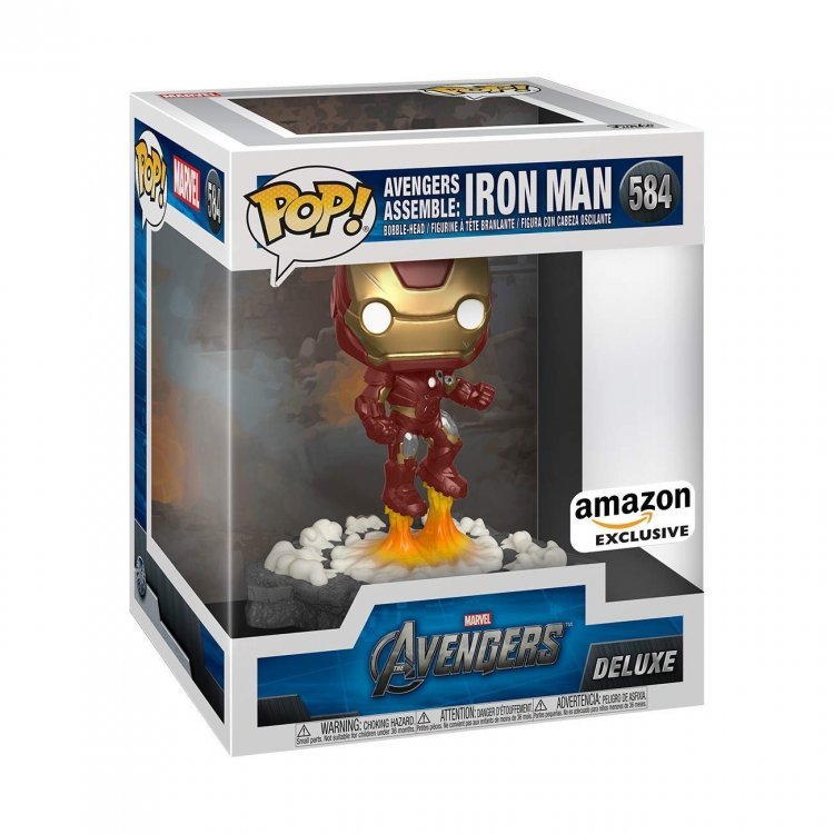 Фигурка Funko Marvel Avengers Iron Man Фанко Железный человек (Amazon Exclusive) 584 Фигурка Funko Marvel Avengers Iron Man Фанко Железный человек (Amazon Exclusive) 584