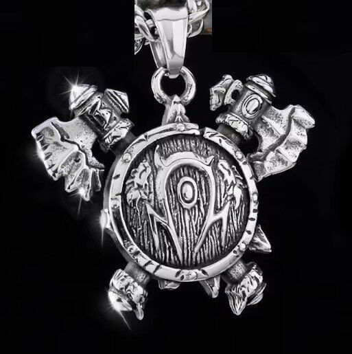 Медальйон World of Warcraft Horde Варкрафт Орда (нержавіюча сталь) + подарунковий бокс Медальйон World of Warcraft Horde Варкрафт Орда (нержавіюча сталь) + подарунковий бокс