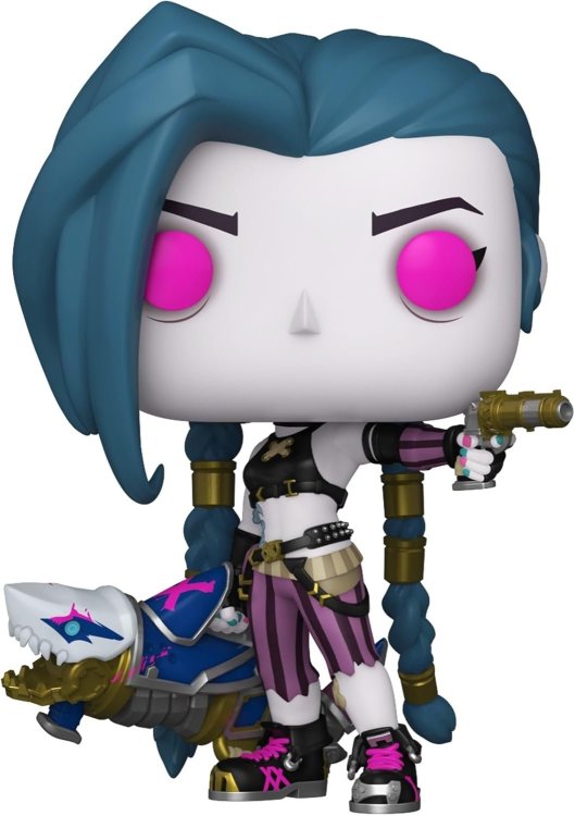 Фігурка Funko League Of Legends Arcane Jinx фанко Ліга легенд Джинкс 1602 Фігурка Funko League Of Legends Arcane Jinx фанко Ліга легенд Джинкс 1602