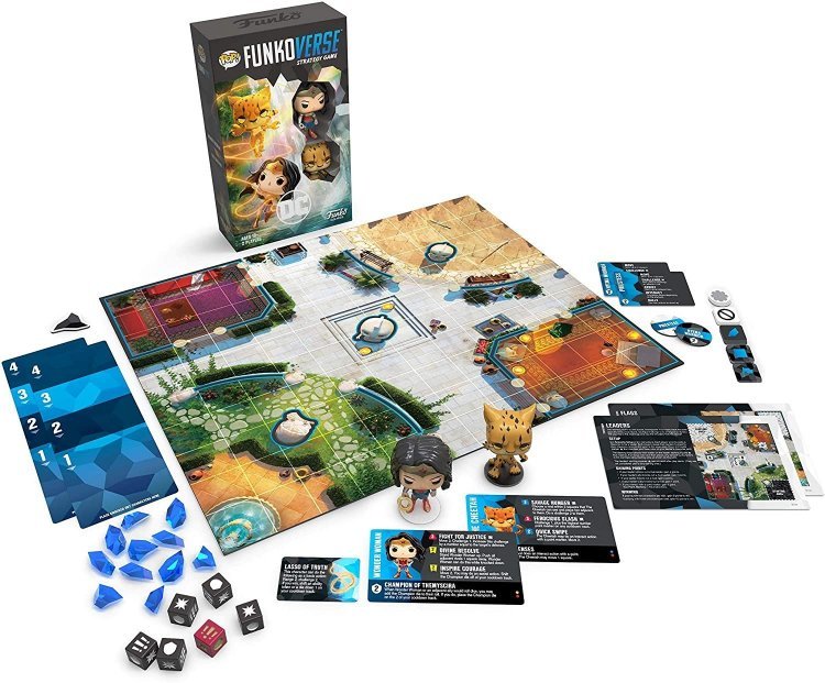 Настільна гра DC Funkoverse Funko Pop Strategy Game DC # 102 2-Pack Настільна гра DC Funkoverse Funko Pop Strategy Game DC # 102 2-Pack