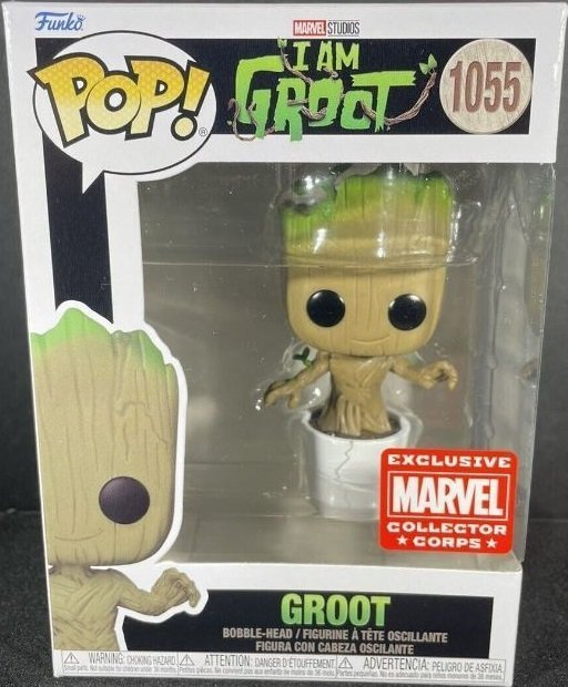 Фигурка Funko Disney I Am Groot (Exclusive Marvel Collector Corps) Фанко Грут 1055