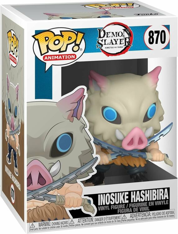 Фигурка Funko Demon Slayer Inosuke Hashibira Фанко Клинок, рассекающий демонов 870 Фигурка Funko Demon Slayer Inosuke Hashibira Фанко Клинок, рассекающий демонов 870