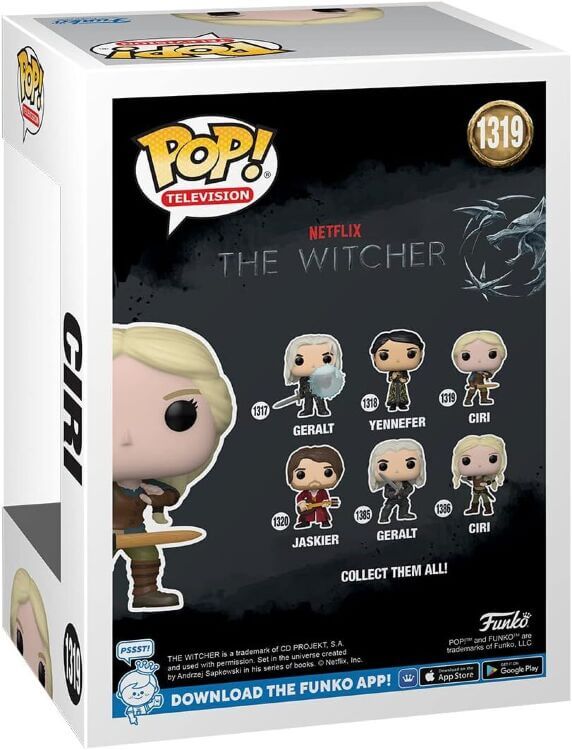 Фігурка Funko Witcher TV Netflix: Ciri фанко Відьмак Цирі 1319 Фігурка Funko Witcher TV Netflix: Ciri фанко Відьмак Цирі 1319