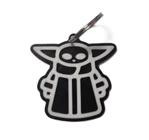 Брелок Star Wars Yoda Keychain ABS пластик Зіркові війни Йода 5 см.