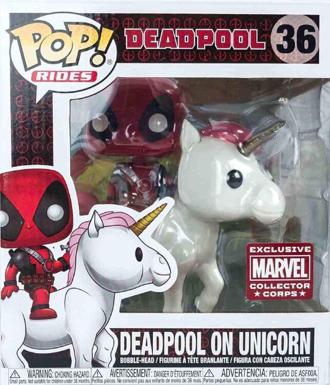 Фигурка Funko POP Deadpool 36 фанко дэдпул (Marvel Exclusive)