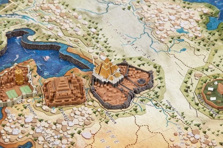 4D пазлы Game of Thrones Cityscape 4D Westeros and Essos Puzzle (891 Piece) 4D пазлы Game of Thrones Cityscape 4D Westeros and Essos Puzzle (891 Piece)