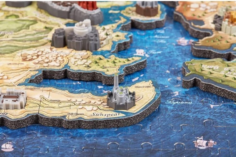 4D пазлы Game of Thrones Cityscape 4D Westeros and Essos Puzzle (891 Piece) 4D пазлы Game of Thrones Cityscape 4D Westeros and Essos Puzzle (891 Piece)