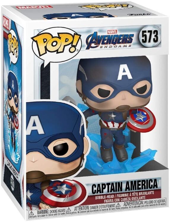 Фігурка Funko Marvel: Avengers Endgame Captain America with Broken Shield Mjoinir 573