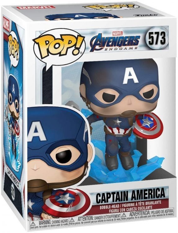 Фігурка Funko Marvel: Avengers Endgame Captain America with Broken Shield Mjoinir 573 Фігурка Funko Marvel: Avengers Endgame Captain America with Broken Shield Mjoinir 573