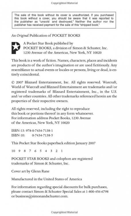 Книга World of Warcraft: Rise of the Horde (Blizzard Legends) Мягкий переплёт (Eng)