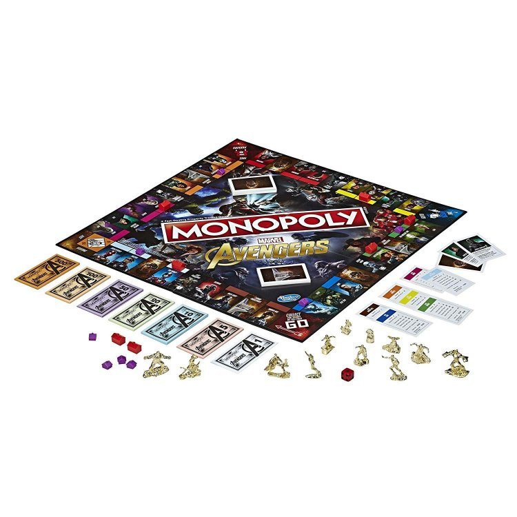 Монополия настольная игра Monopoly Game: Marvel Avengers Edition Монополия настольная игра Monopoly Game: Marvel Avengers Edition