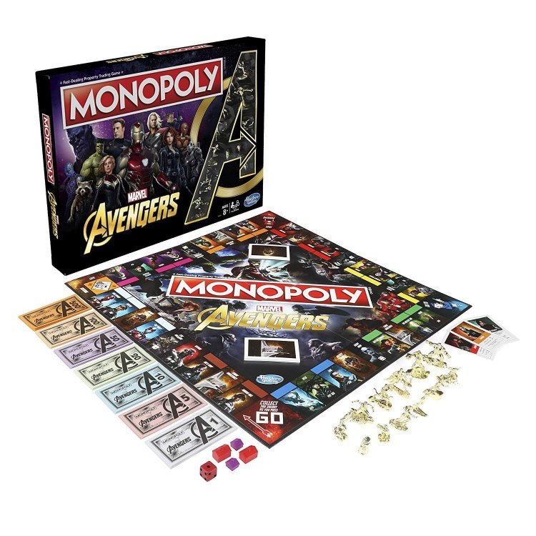 Монополия настольная игра Monopoly Game: Marvel Avengers Edition Монополия настольная игра Monopoly Game: Marvel Avengers Edition