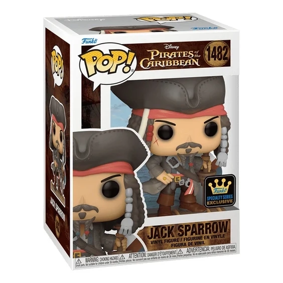 Фигурка Funko Pirates of The Caribbean Jack Sparrow фанко Пираты Карибского моря Капитан Джек Воробей 1482 Фигурка Funko Pirates of The Caribbean Jack Sparrow фанко Пираты Карибского моря Капитан Джек Воробей 1482