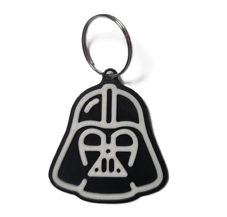 Брелок Star Wars Darth Vader Keychain ABS пластик Зіркові війни Дарт Вейдер 5 см.