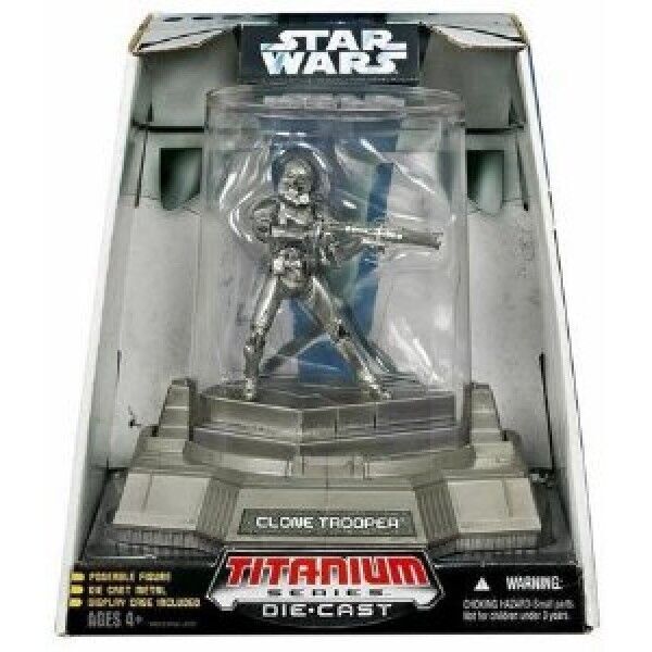 Фігурка Star Wars - TITANIUM DIECAST - CLONE TROOPER Фігурка Star Wars - TITANIUM DIECAST - CLONE TROOPER