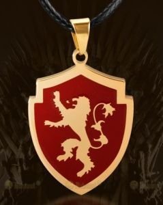 Медальон Game of Thrones Lannister Lion Медальон Game of Thrones Lannister Lion