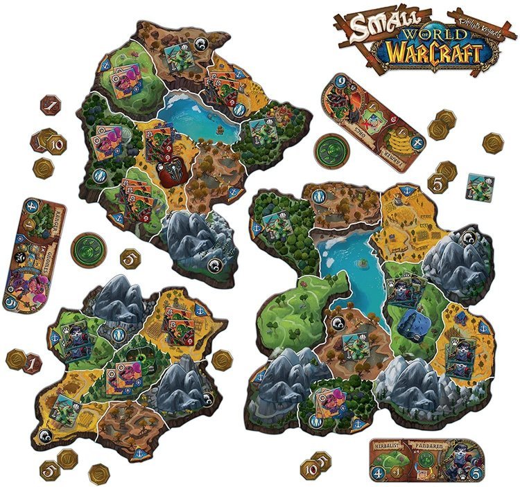Настольная игра Days of Wonder Small World of Warcraft Board Game Настольная игра Days of Wonder Small World of Warcraft Board Game