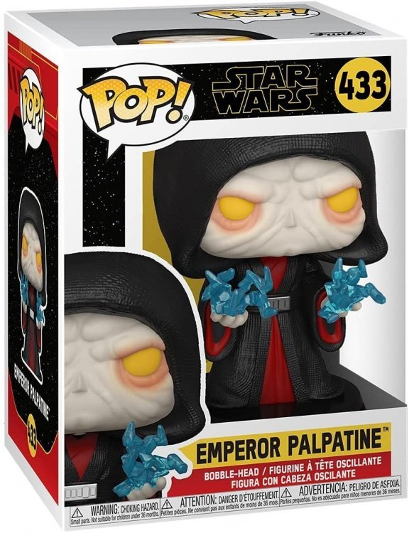 Фігурка Funko Star Wars: Emperor Palpatine Фанко Зоряні війни Імператор Палпатін 433 Фігурка Funko Star Wars: Emperor Palpatine Фанко Зоряні війни Імператор Палпатін 433