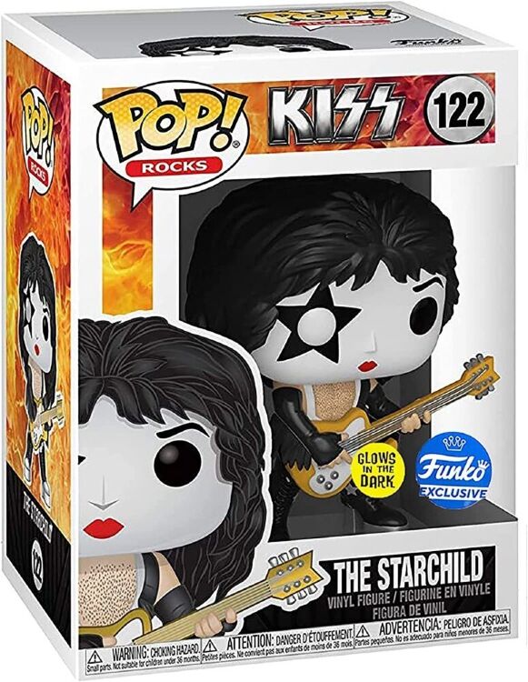 Фігурка Funko KISS The Starchild Фанко Кісс Старчайлд Glow in The Dark (Exclusive) 122