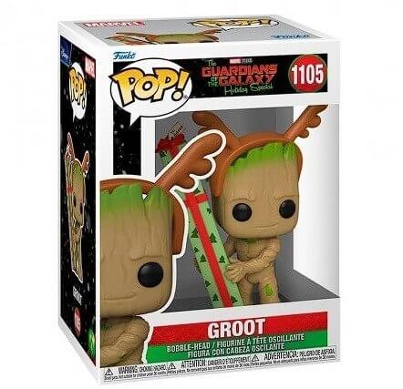 Фігурка Funko Marvel: Groot Holiday Special Фанко Грут 1105 Фігурка Funko Marvel: Groot Holiday Special Фанко Грут 1105