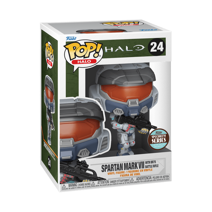 Фігурка Funko Games: Halo Infinite: Spartan Mark VII with BR75 Battle Rifle (Exclusive) 24 Фігурка Funko Games: Halo Infinite: Spartan Mark VII with BR75 Battle Rifle (Exclusive) 24
