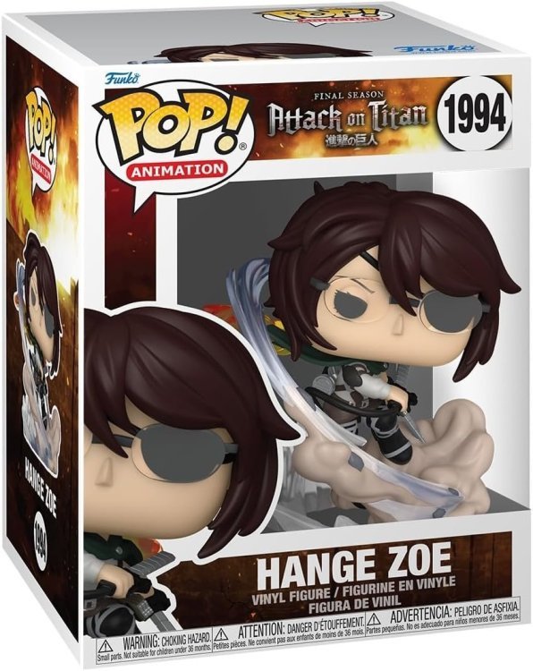 Фігурка Funko Premium Attack on Titan Hange Zoe фанко Атака Титанів Ханджі Зої 1994 Фігурка Funko Premium Attack on Titan Hange Zoe фанко Атака Титанів Ханджі Зої 1994