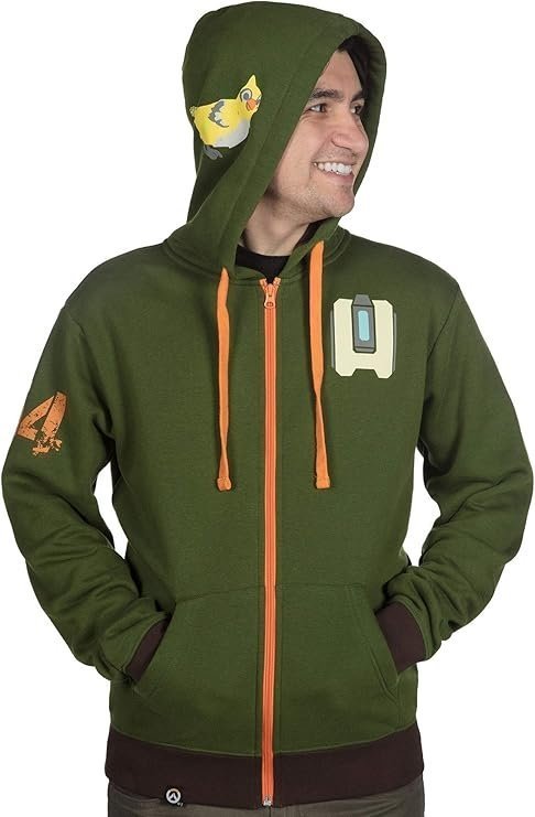 Кофта Реглан OVERWATCH Ultimate Bastion ZipUp Hoodie Овервотч Худі Бастіон (розмір XL)
