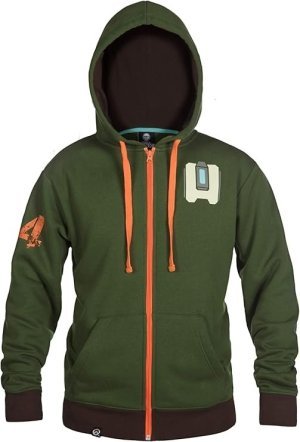 Кофта Реглан OVERWATCH Ultimate Bastion ZipUp Hoodie Овервотч Худі Бастіон (розмір XL)