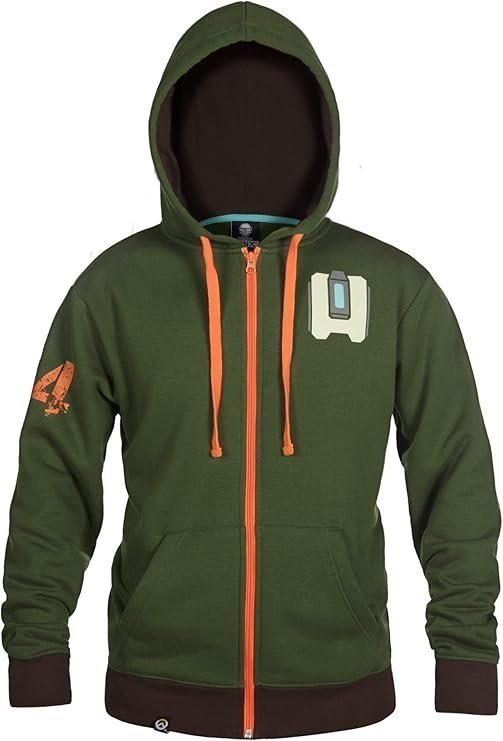 Кофта Реглан OVERWATCH Ultimate Bastion ZipUp Hoodie Овервотч Худі Бастіон (розмір XL)