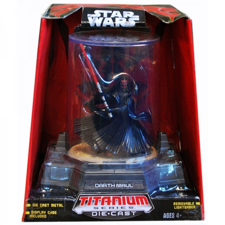 Фігурка Star Wars - TITANIUM DIECAST - DARTH MAUL Фігурка Star Wars - TITANIUM DIECAST - DARTH MAUL