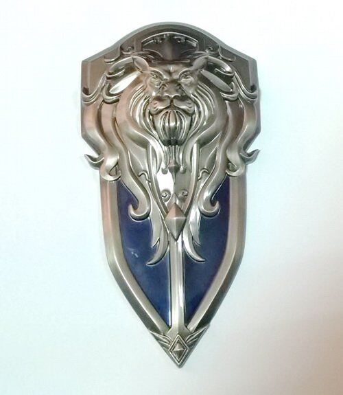 World of Warcraft Alliance Logo Shield Metal #2