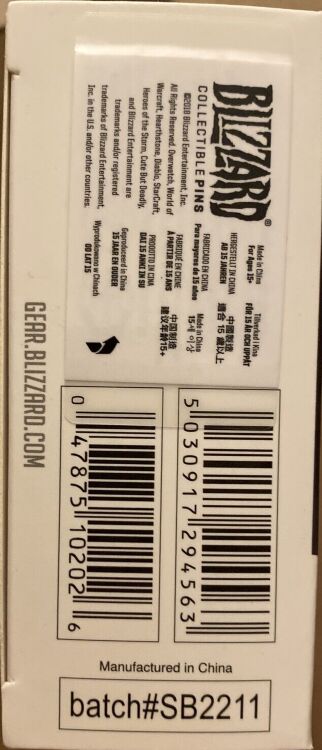 Значок Blizzard Overwatch Brigitte & Mitzi Cat Collectors Edition Pin Значок Blizzard Overwatch Brigitte & Mitzi Cat Collectors Edition Pin