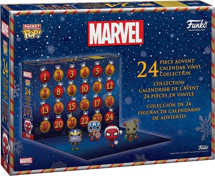 Адвент календарь Funko Advent Calendar: Marvel Holiday (2022) Фанко Марвел Адвент календарь Funko Advent Calendar: Marvel Holiday (2022) Фанко Марвел