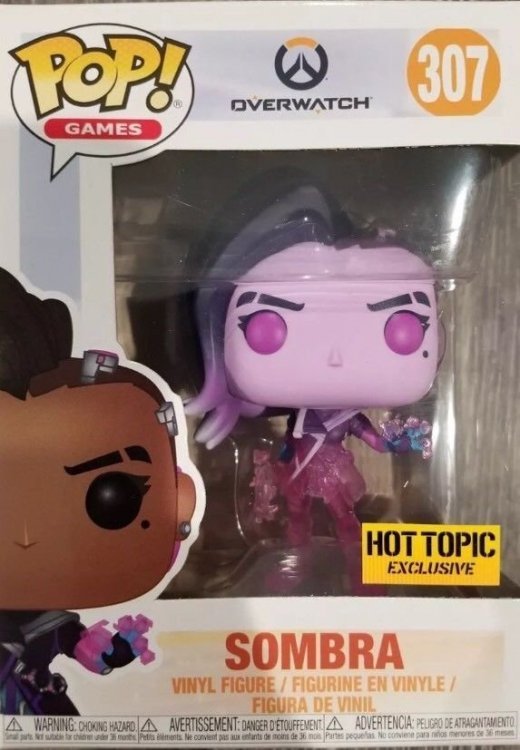 Фигурка Overwatch Funko Pop! Sombra #307 (Hot Topic Exclusive) Фигурка Overwatch Funko Pop! Sombra #307 (Hot Topic Exclusive)