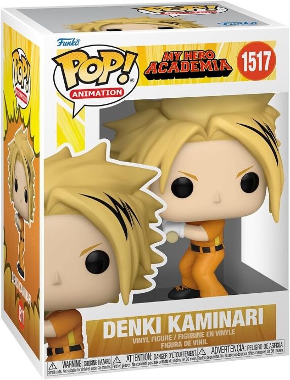 Фігурка Funko Animation My Hero Academia Denki Kaminari фанко Моя Геройська Академія 1517 Фігурка Funko Animation My Hero Academia Denki Kaminari фанко Моя Геройська Академія 1517