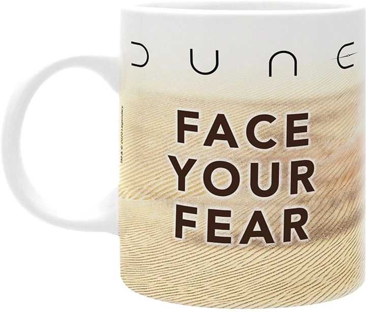 Чашка Abystyle DUNE Face your fear Mug кружка Дюна 320 мл. Чашка Abystyle DUNE Face your fear Mug кружка Дюна 320 мл.