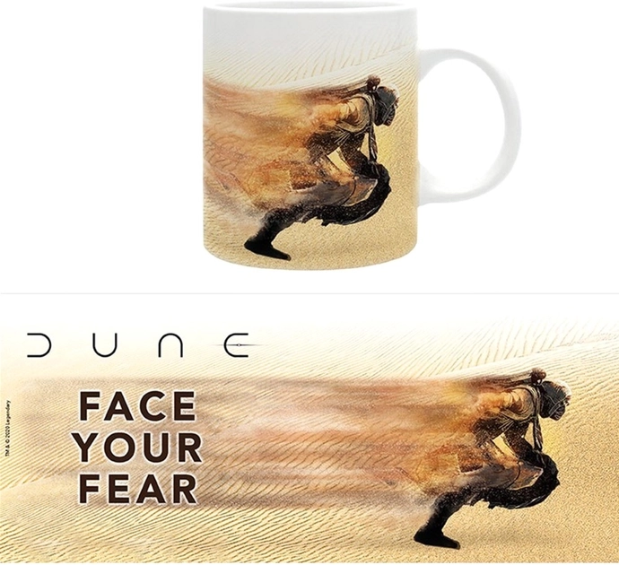 Чашка Abystyle DUNE Face your fear Mug кружка Дюна 320 мл. Чашка Abystyle DUNE Face your fear Mug кружка Дюна 320 мл.