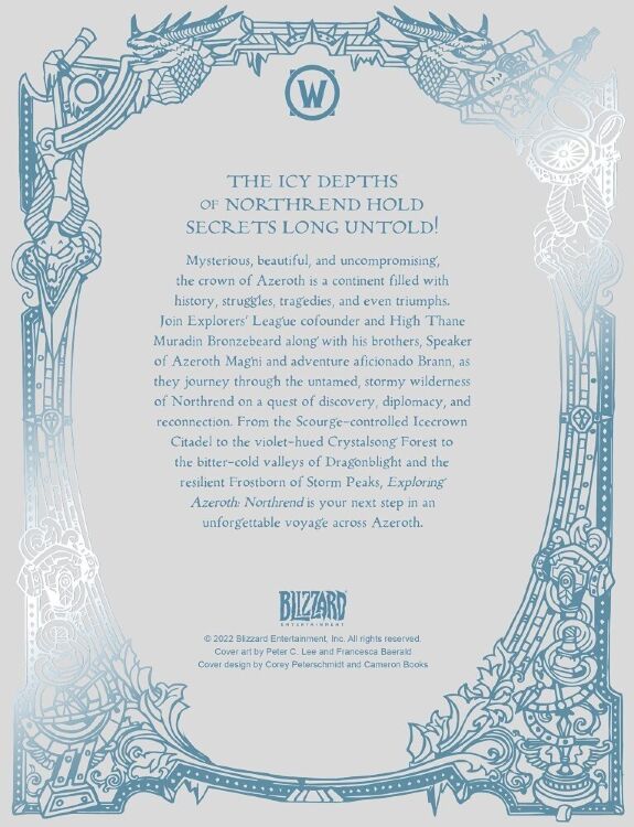 Книга World of Warcraft: Exploring Azeroth Northrend Варкрафт Знайомство з Азеротом Нордскол