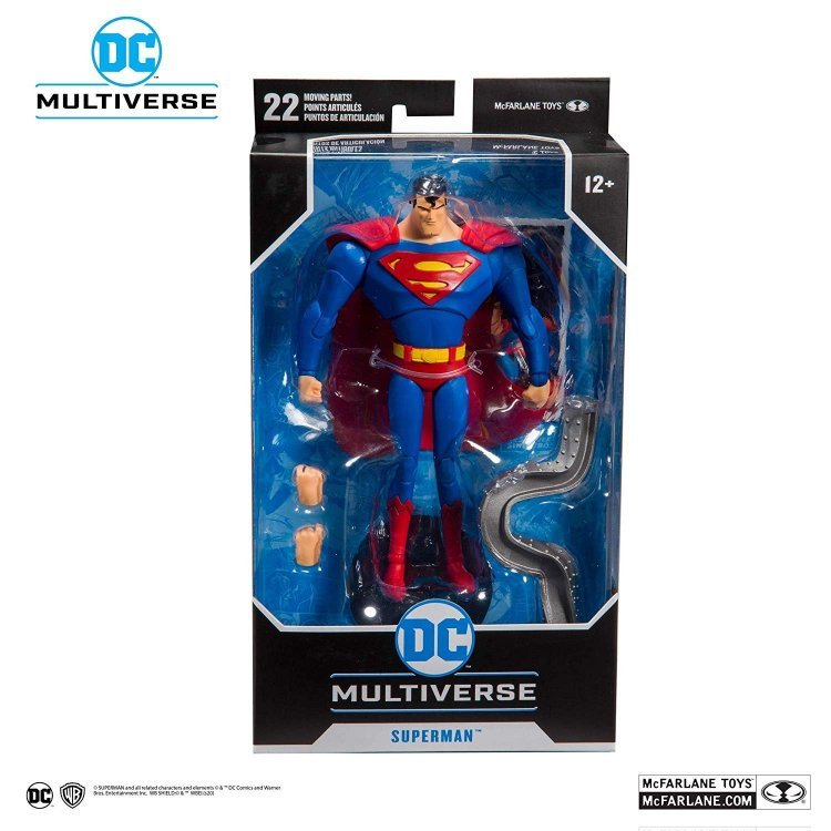 Фігурка McFarlane DC Multiverse Superman: Супермен The Animated Series Action Figure Фігурка McFarlane DC Multiverse Superman: Супермен The Animated Series Action Figure