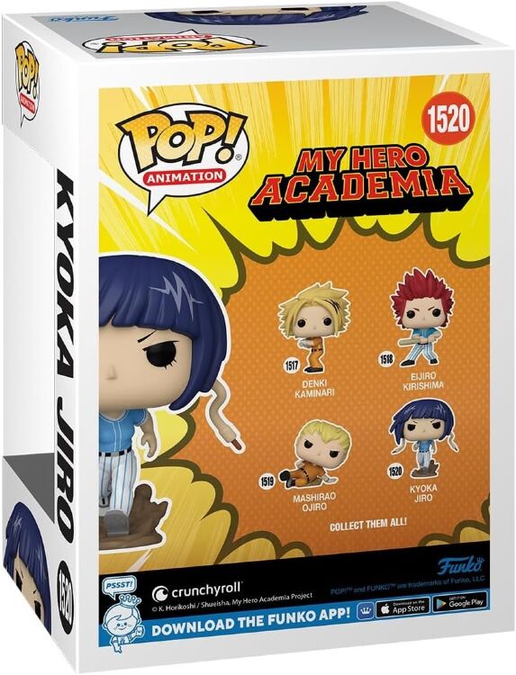 Фігурка Funko Animation My Hero Academia Kyouka Jiro фанко Моя Геройська Академія 1520 Фігурка Funko Animation My Hero Academia Kyouka Jiro фанко Моя Геройська Академія 1520