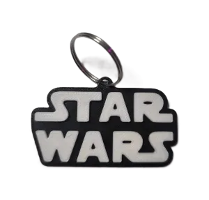 Брелок Star Wars Logo Keychain ABS пластик Зіркові війни Лого 6 см.