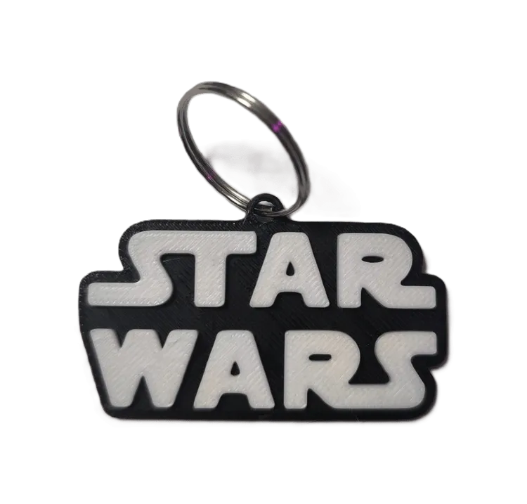Брелок Star Wars Logo Keychain ABS пластик Зіркові війни Лого 6 см.