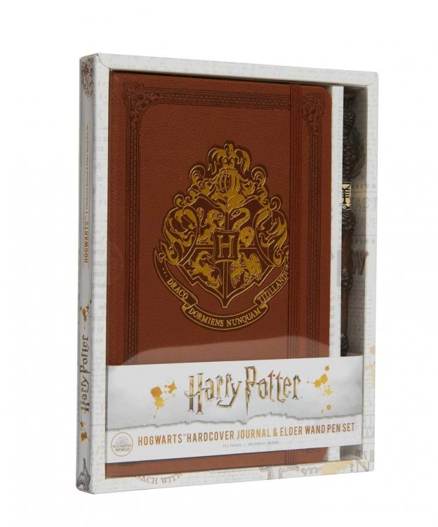 Канцелярский набор Harry Potter: Hogwarts Journal and Elder Wand Pen Set Гарри Поттер Блокнот + Ручка Палочка Канцелярский набор Harry Potter: Hogwarts Journal and Elder Wand Pen Set Гарри Поттер Блокнот + Ручка Палочка