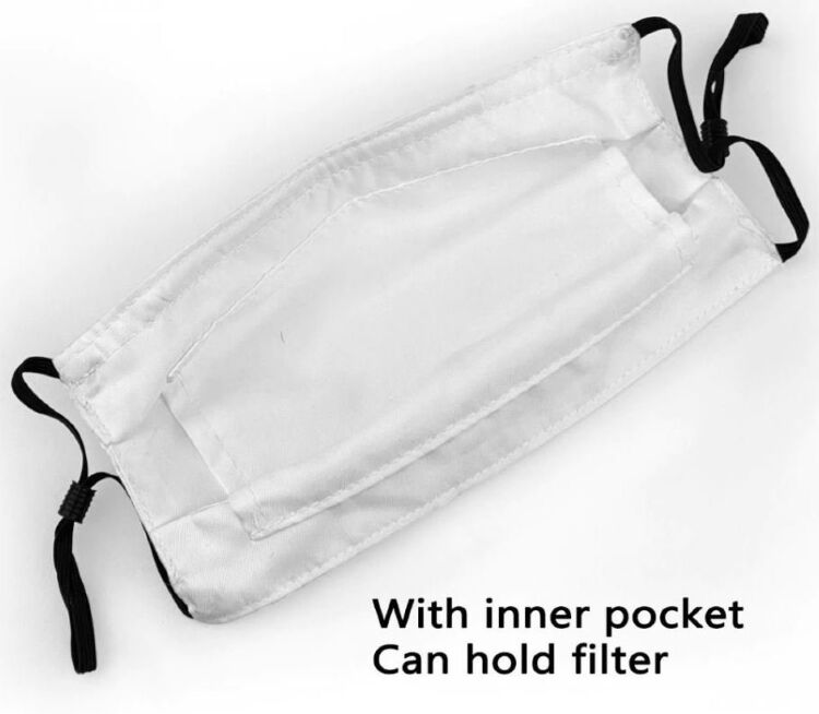 Маска захисна для обличчя Tyrannosaurus Rex Dinosaur + 2 вугільні фільтри