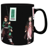 Чашка хамелеон Demon Slayer Mug Tanjiro Nezuko Zenitsu Inosuke Anime кружка 460 мл Чашка хамелеон Demon Slayer Mug Tanjiro Nezuko Zenitsu Inosuke Anime кружка 460 мл