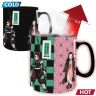 Чашка хамелеон Demon Slayer Mug Tanjiro Nezuko Zenitsu Inosuke Anime кружка 460 мл Чашка хамелеон Demon Slayer Mug Tanjiro Nezuko Zenitsu Inosuke Anime кружка 460 мл